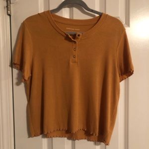 American Eagle baby doll crop top